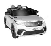 12V Voiture Electrique Enfànt Range Land Rover, avec télécommande, Musique & MP3, pour 3 à 6 Ans, Blanc