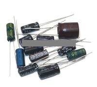 12ValuesX10PCS=120PCS 0.22UF-470UF Aluminum Electrolytic Capacitor Component Diy Assortment Kit AUOQKQUT