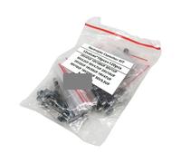 12ValuesX10PCS=120PCS 1UF-220UF Aluminum Electrolytic Capacitor Component Diy Assortment Kit AUOQKQUT