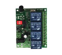 (12VBlack) Télécommande sans fil universelle DC 12v 24v 4ch 10a module récepteur relais RF Switch télécommande