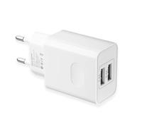 12W Chargeur Secteur Prise Multiple USB 2-Ports Universel Chargeur Mural (5V 2.4A Max) Adaptateur pour iPhone 14 13 12 11 Pro Max XS XR X 8 7 6 6S Plus SE 5 5S et Smartphones
