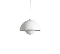 12W Lampe pendante nordique moderne Macaron Suspension Art Déco pour le salon et la chambre à coucher Chandelier d'îlot de cuisine Luminaires suspendus (White 1,23cm)