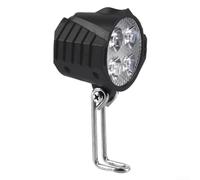 12W LED E-Bike Headlight 48V IPX4 Waterproof Front Light | 12W high power, 48V/36V compatible, IPX4 waterproof, clear vision in rain fog, safe night riding
