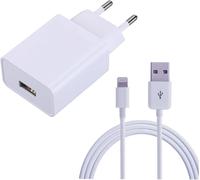 12w Mains Charger Compatible With Ipad Air 3/2/1/ Ipad 9/8/7/6/5/ Ipad Mini 2/3/4/5/ Ipad Pro 9.7""/10.5""/12.9""(1.Gen/2.Gen),Iphone 8/Xs/Xr/11/12