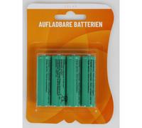 12x 4er-Set Aa Aufladbare-Batterien Batteries pour Lampe Solaire 600mAh 1,2V 48