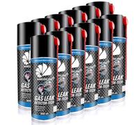 12x AABCOOLING Spray Détecteur de Fuite de Gaz 300ml - Solution Moussante pour Recherche Rapide de Fuite - Sécurisez Votre Habitat : Test Chauffe-Eau, Cuisinière, Bouteilles Propane et Butane