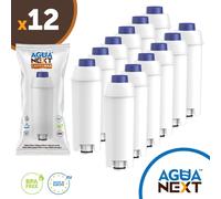 12x Aguanext Caffeemax filtre à eau de rechange Convient pour Delonghi Dls C002 Ecam Esam