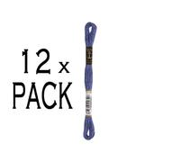 12x Anchor Sticktwist 8m, raf, coton, couleur 122, 6 fils