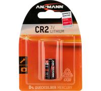 12x ANSMANN Batterie Photo Lithium CR2 3V 1er Blister 800 mAh