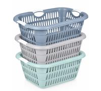12x Bassine / Panier à Linges Ergonomica 38L Maxi Collectionneur Boîte Composite