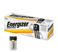 12x Batteries Alcalines Industrielles Energizer C LR14 1,5V BULK