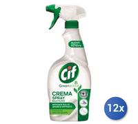 12X Bundle Cif Crème Dégraissante Trigger 650 Ml. Vert