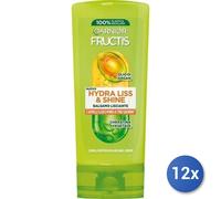 12X Bundle Fructis Baume 200 Ml. Hydra Liss