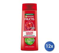 12X Bundle Fructis Shampoo 250 Ml. Color Resist