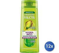 12X Bundle Fructis Shampoo 250 Ml. Hydra Boucles