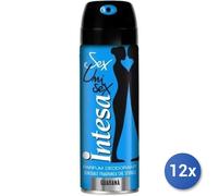 12X Bundle Intesa Sex-Unisex Parfum Déodorant Guaranà 125Ml