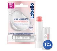 12x Bundle Labello Baume Acide Hyaluronique Rose '88071 Fabriqué en Italie