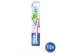 12x Bundle Oral-B Brosse à Dents 1-2-3 Classique Care 40 Moyenne