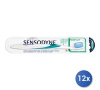 12x Bundle Sensodyne Brosse à Dents Moyenne Multicare