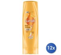 12X Bundle Sunsilk Après-Shampooing 200 Ml. Doux & Lumineux Fabriqué En Italie