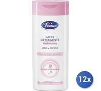 12X Bundle Venus Visage Lait 200 Ml. Adoucissant