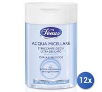 12X Bundle Venus Viso Démaquillant 125 Ml. Yeux Micellaire