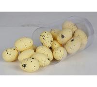 12x BURI Œufs de Pâques 18er polystyrène Pâques Figure céramique Décoration intérieure Ménage
