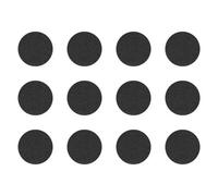 cyclingcolors 12x Cache vis adhésif autocollant diamètre 40mm protection bouchon trou obturateur meuble table chaise maison, Basalte