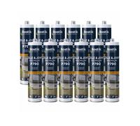 12x cartouches Colle mastic polyuréthane multi-usages P790 (coloris: blanc, gris, noir, beige ou brun) Cartouche 290ml BOSTIK - Cou
