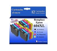 - 12x Cartouches compatibles avec Epson Expression Home XP-2200, XP-2205, XP-3200, XP-3205, XP-4200, XP-4205