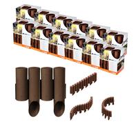 12x Cellfast Standard 4 marron 2,3 m Palissade de jardin Palissades de trottoir marron 27,6m
