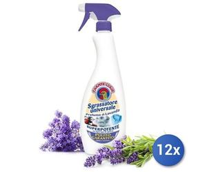 12X Ensemble Chante Clair Dégraissant Déclencheur 600 ML. Lavande