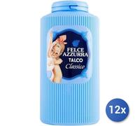 12X Ensemble De Talc Pot 500 Grammes Felce Azzurra