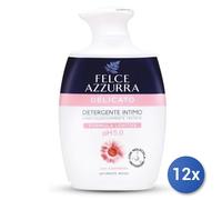 12x Ensemble Felce Azzurra Délicat 250 Ml Savon Liquide 1 Pz