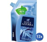 12X Ensemble Felce Azzurra Savon Sac 500 Ml. Classique