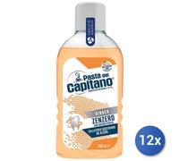 12X Ensemble Pâtes Capitano Collutoire 400 ML. Gingembre Antibactérien