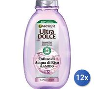 12x Ensemble Ultra Doux Shampooing Eau Amidon De Riz