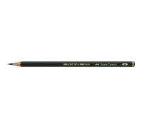 12x Faber-Castell 119006 Crayon CASTELL® 9000 6B vert foncé