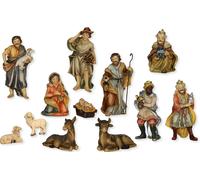 12x FADEDA St-Jean de la crèche / hauteur:12 cm / peint à la main / figurines de crèche détaillées - Noël Table Décoration Accessoires crèche