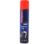 12x gaz pour briquet 300 ml gaz butane à recharger Briquet gaz universel incl. 6 adaptateurs, gaz de recharge 12x300ml