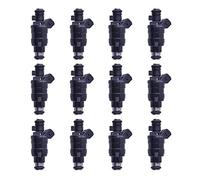 12X Injecteur de carburant D3MA2 Compatible avec PEUGEOT 306 406 XSI 1.8 16V 1997 Buse d'injection à débit adapté D3172ma(12pcs)