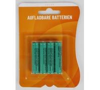 12x jeu de 4 batteries rechargeables pour lampes solaires 1,2V 600mAh grand paquet 48 pièces