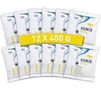 12x Lafita Déshumidificateur Recharge - 450 grammes - Parfum citron - Granulés - Absorbeur d'humidité Recharge