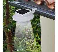 12x Lampes Solaires à LED d'Extérieur pour Clôture Noir Eclairage vidaXL
