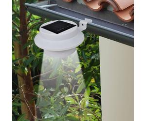 12x Lampes Solaires à LED d'Extérieur pour Clôture Noir Eclairage vidaXL