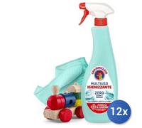 12x Lot Chanteclair Dégraissant Universel Trigger Blanc 625 ml Hygiène