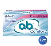 12X Lot D'Absorbants Mini Comfort X 16