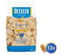 12x Lot De Cecco Pâtes Semoule Paccheri 125 g 500
