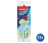 12x Lot De Têtes De Mop