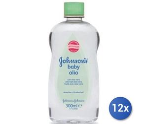12X Lot Johnson'S Baby 300 ML Huile D'Aloe Vera